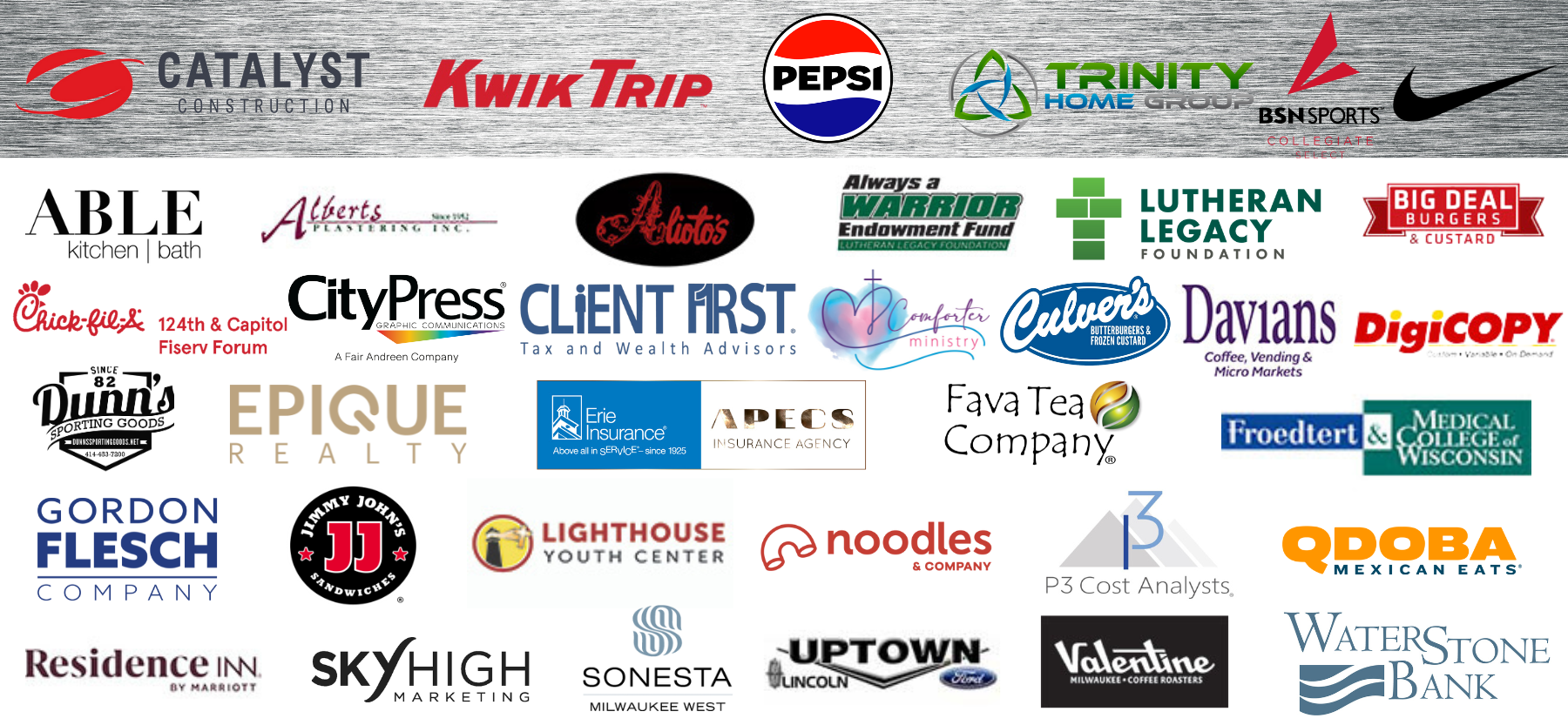Believe in the Green Partner Logos