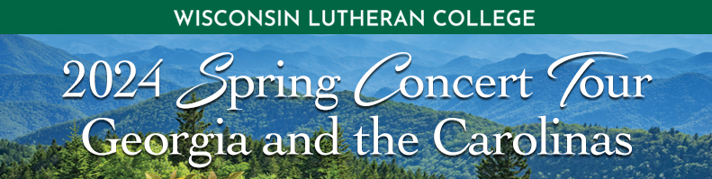 Wisconsin Lutheran Choir 2023 Gift Banner Image